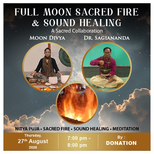 Full Moon Sacred Fire & Sound Healing